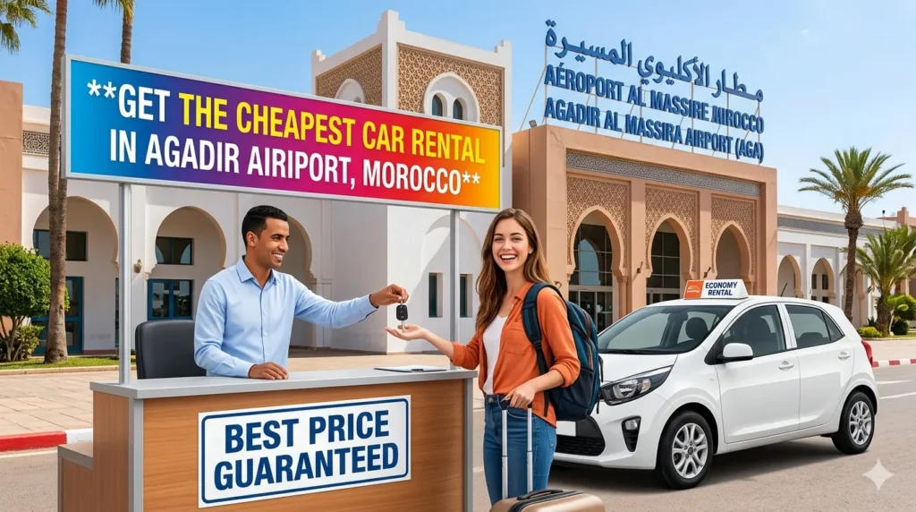 Get the Cheapest Car Rental in Agadir